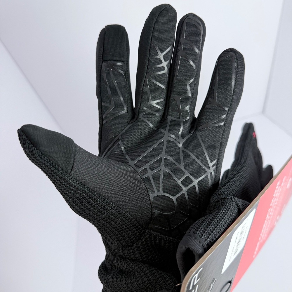 NWT Lot 2 PR Spyder Core Conduct Men's Gloves Sz M Touchscreen Compatible Black - Picture 2 of 16